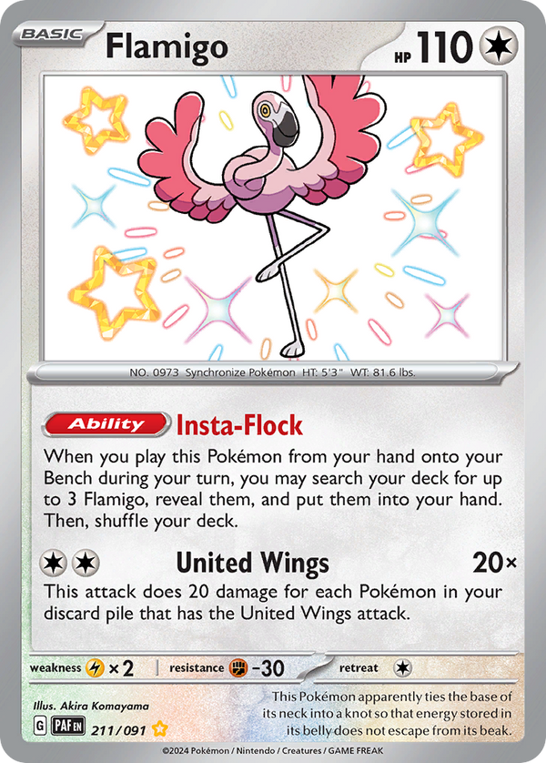Flamigo - Paldean Fates SET-211