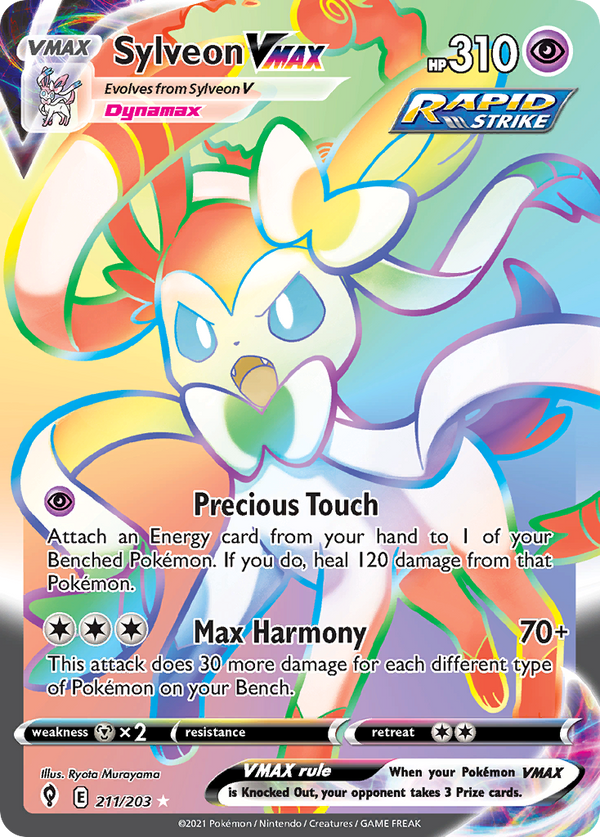 Sylveon VMAX - Evolving Skies SET-211
