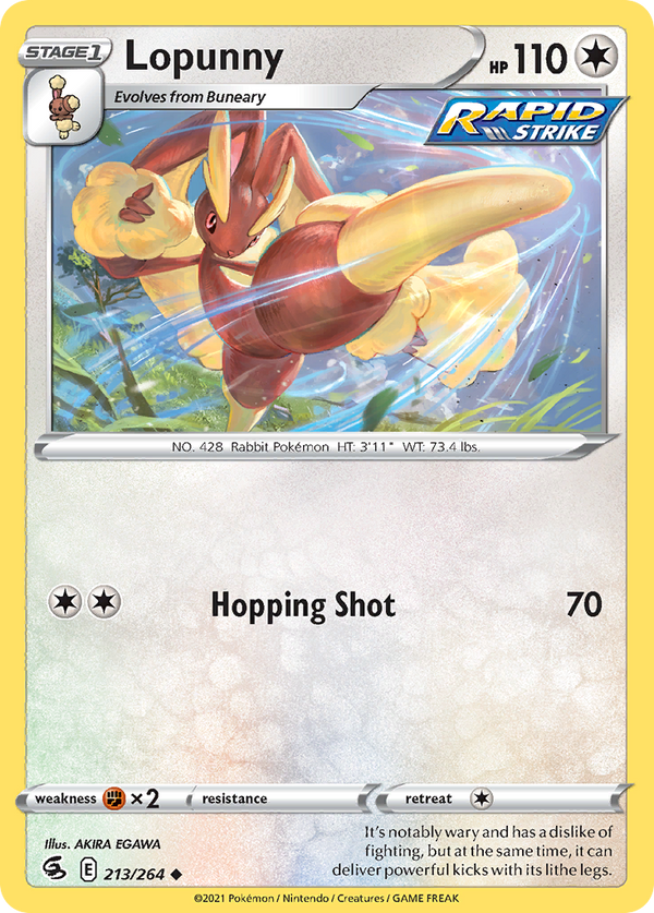 Lopunny - Fusion Strike SET-213
