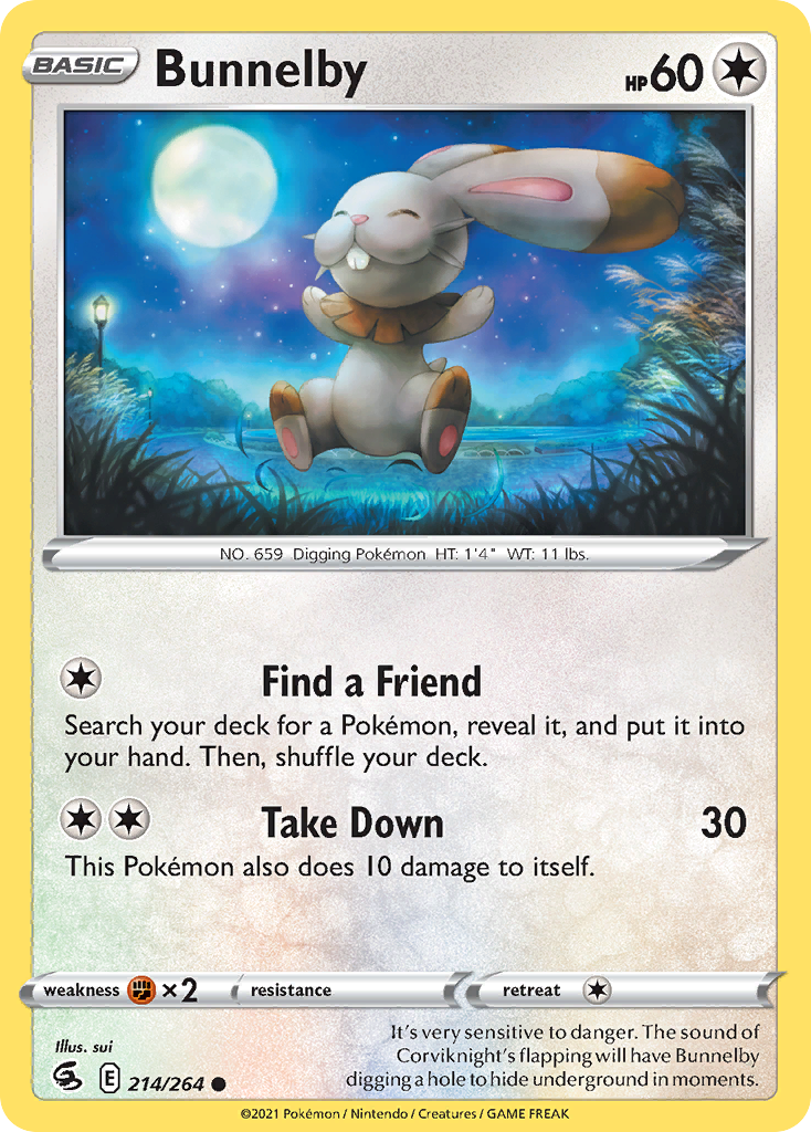 Bunnelby - Fusion Strike SET-214