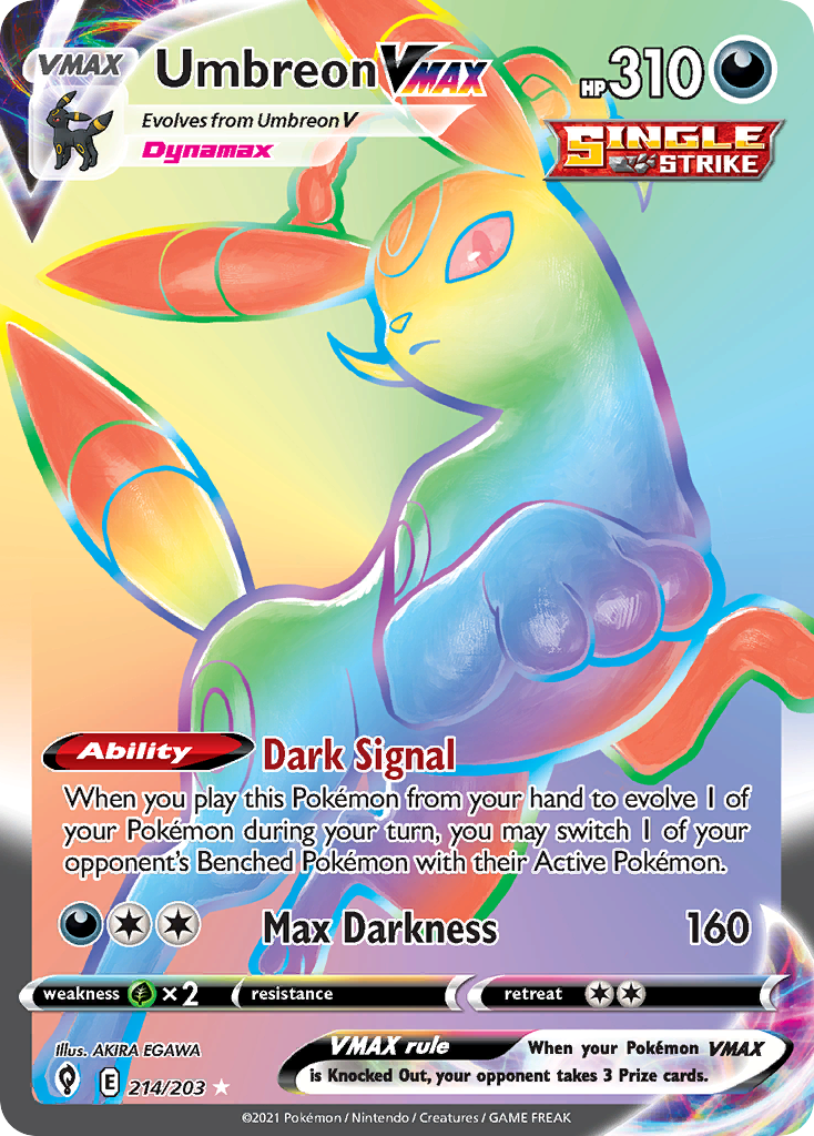Umbreon VMAX - Evolving Skies SET-214