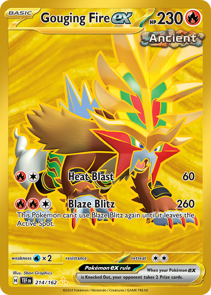Gouging Fire EX - Temporal Forces SET-214