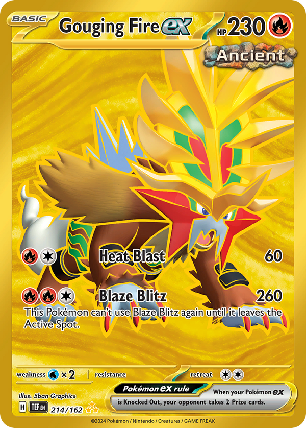 Gouging Fire EX - Temporal Forces SET-214