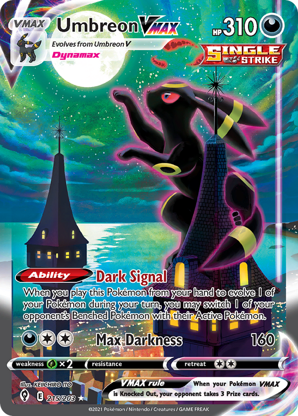 Umbreon VMAX - Evolving Skies SET-215