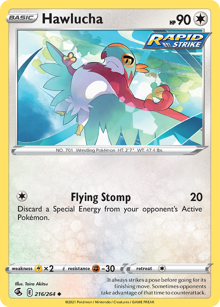 Hawlucha - Fusion Strike SET-216