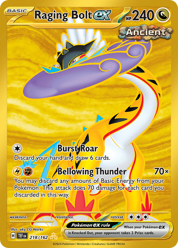 Raging Bolt EX - Temporal Forces SET-218