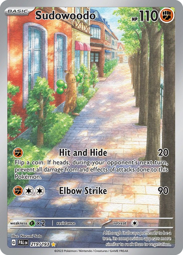 Sudowoodo - Paldea Evolved SET-219