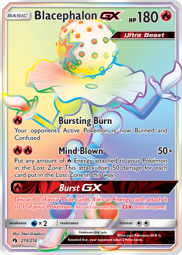 Blacephalon-GX - Lost Thunder SET-219