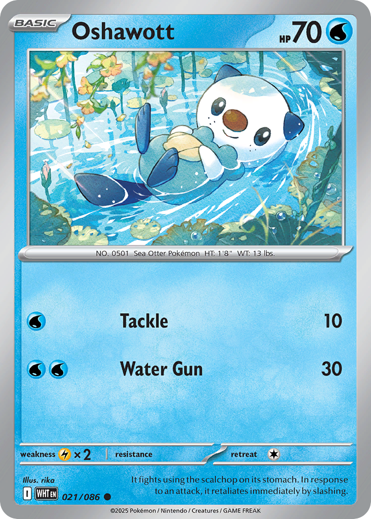 Oshawott - White Flare SET-21