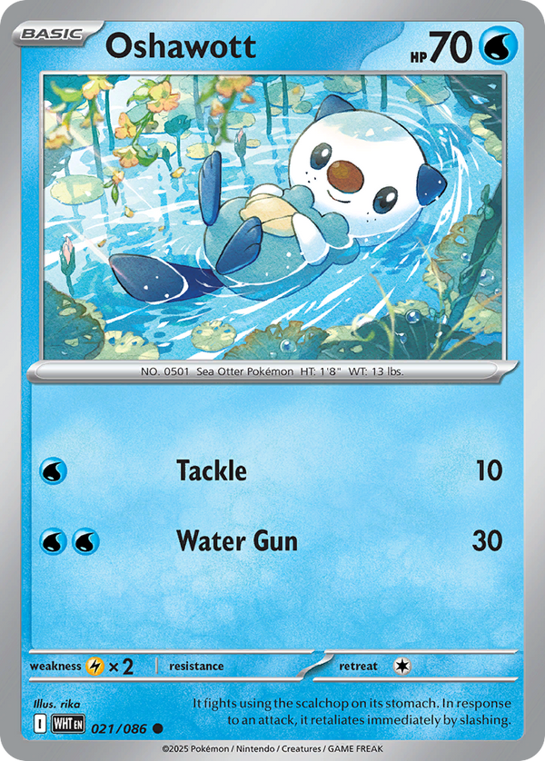 Oshawott - White Flare SET-21