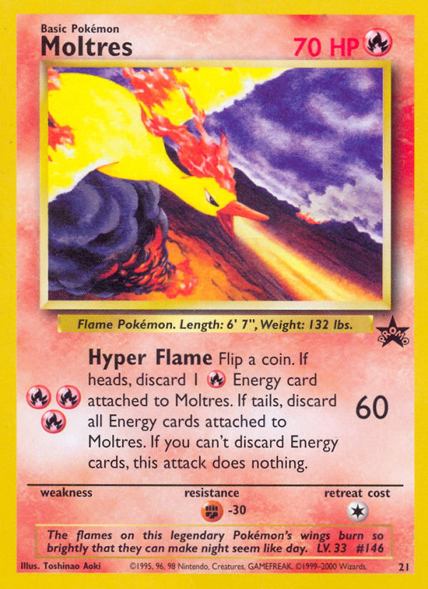 Moltres - Wizards Black Star Promos SET-21