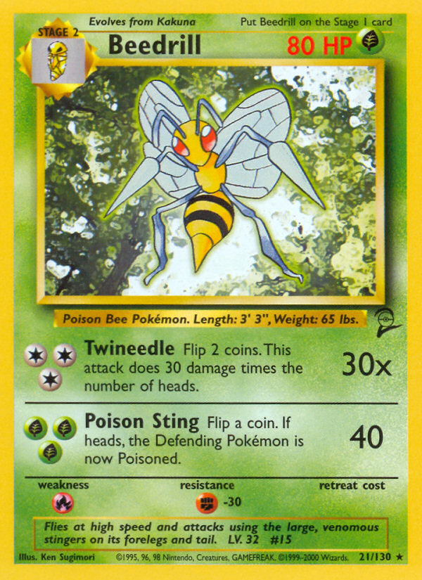 Beedrill - Base SET 2-21