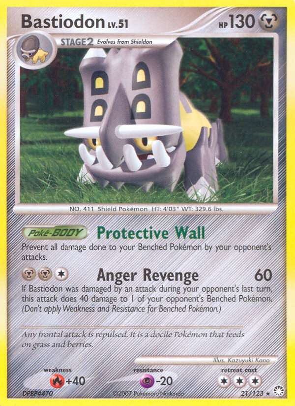 Bastiodon - Mysterious Treasures SET-21