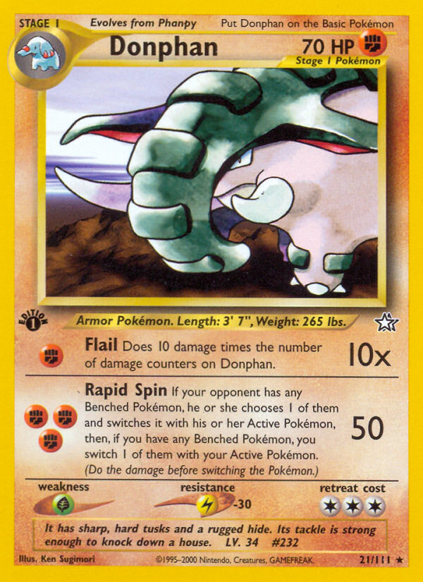 Donphan - Neo Genesis SET-21