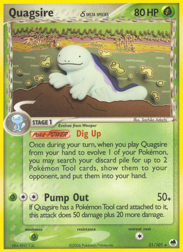 Quagsire? - Dragon Frontiers SET-21