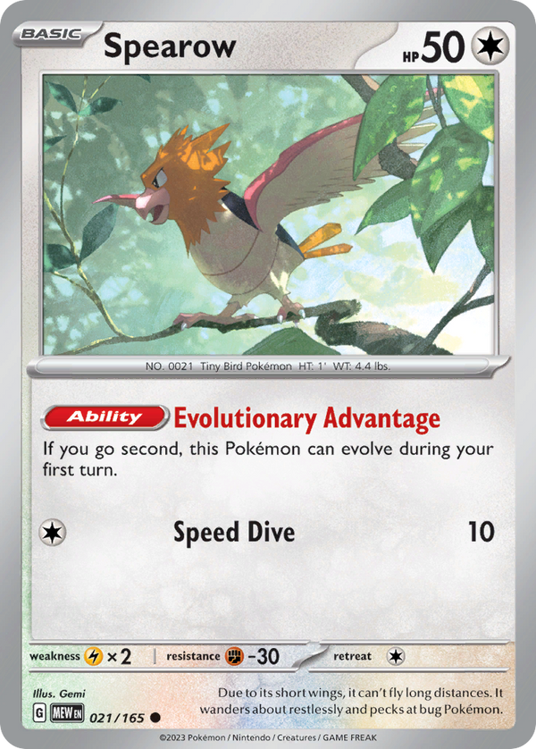 Spearow - 151 SET-21