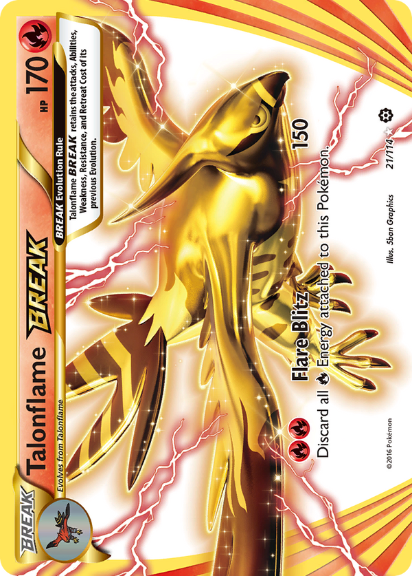 Talonflame BREAK - Steam Siege SET-21