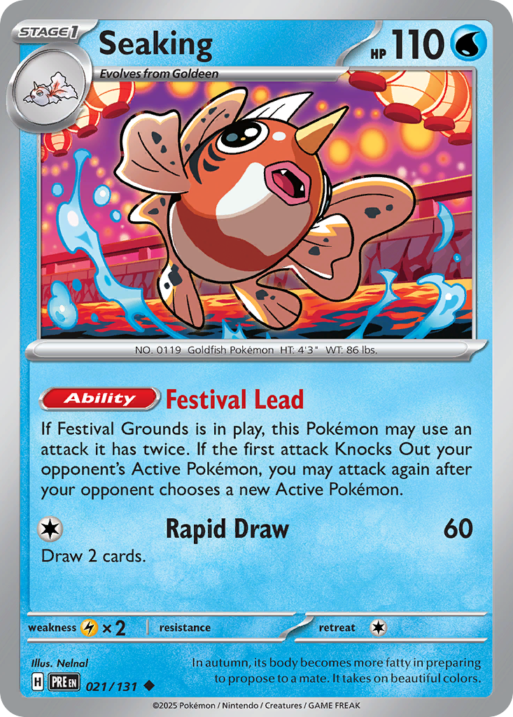 Seaking - Prismatic Evolutions SET-21