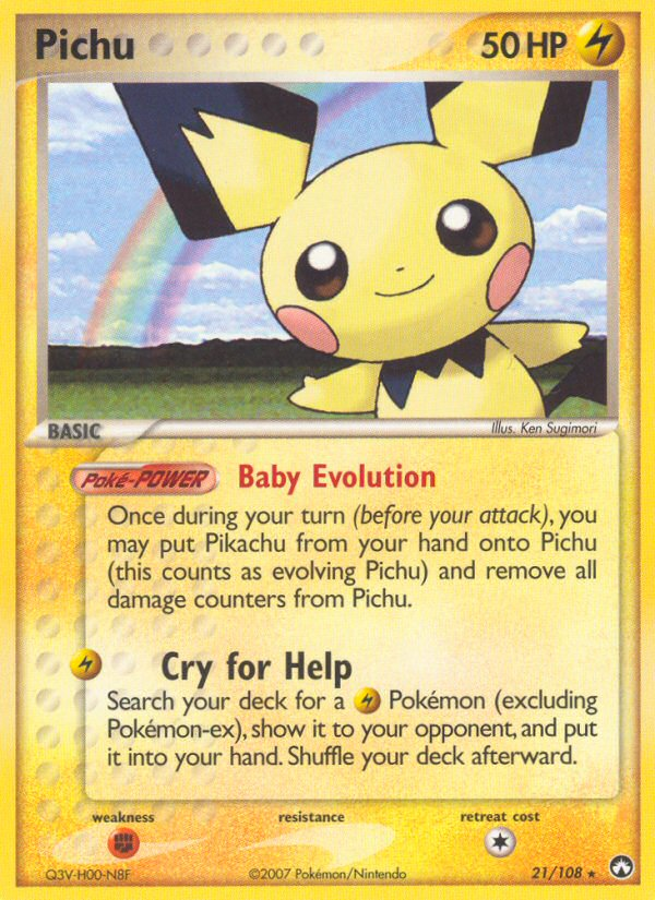 Pichu - Power Keepers SET-21