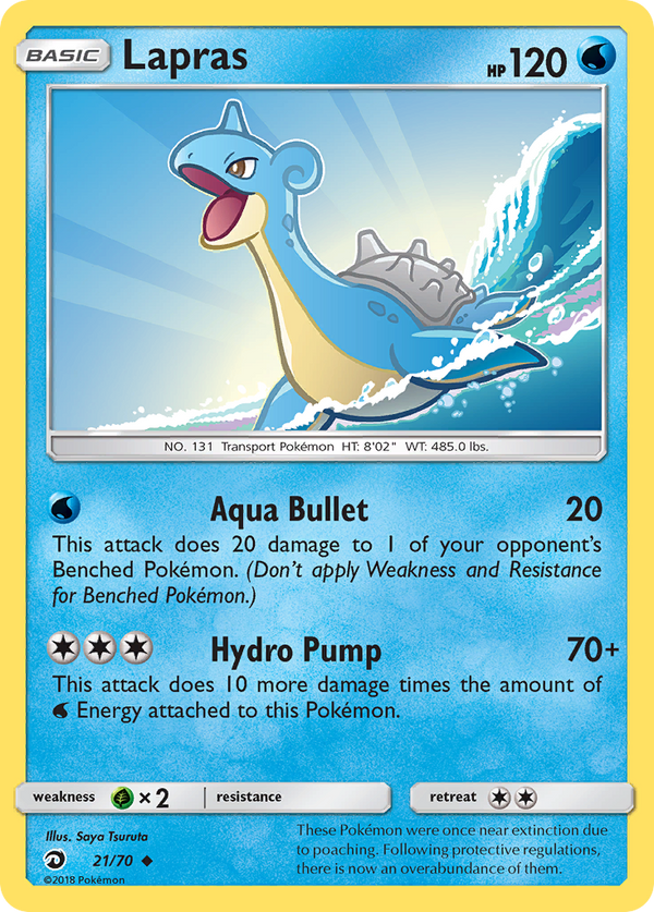 Lapras - Dragon Majesty SET-21
