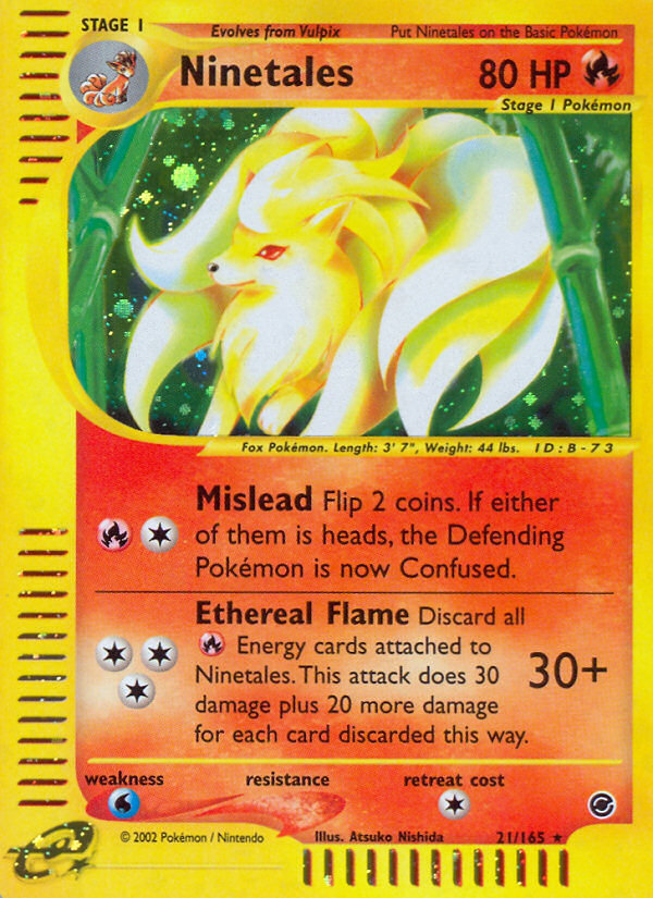 Ninetales - Expedition Base Set SET-21