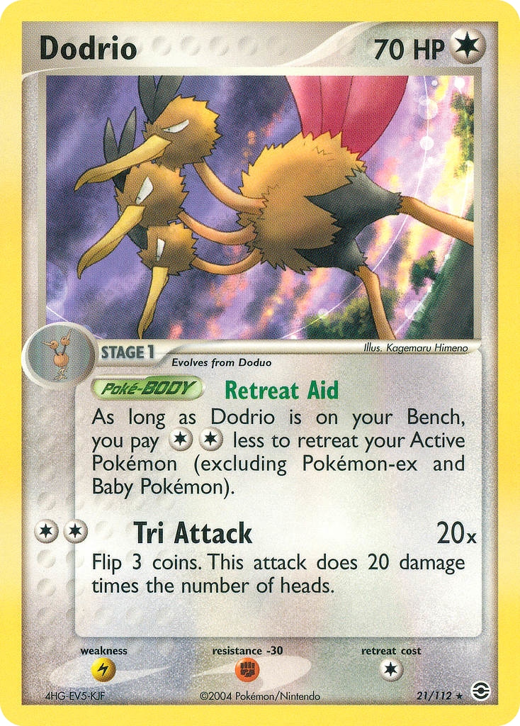 Dodrio - FireRed & LeafGreen SET-21