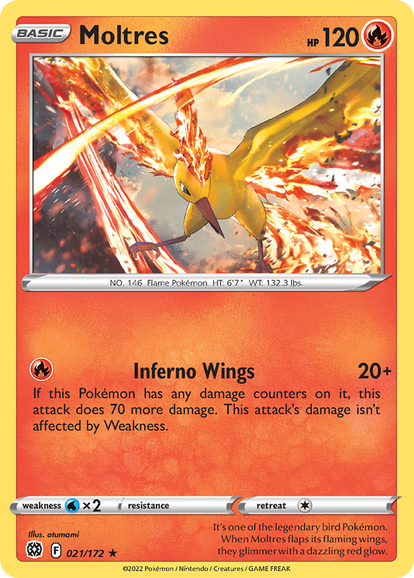 Moltres - Brilliant Stars SET-21