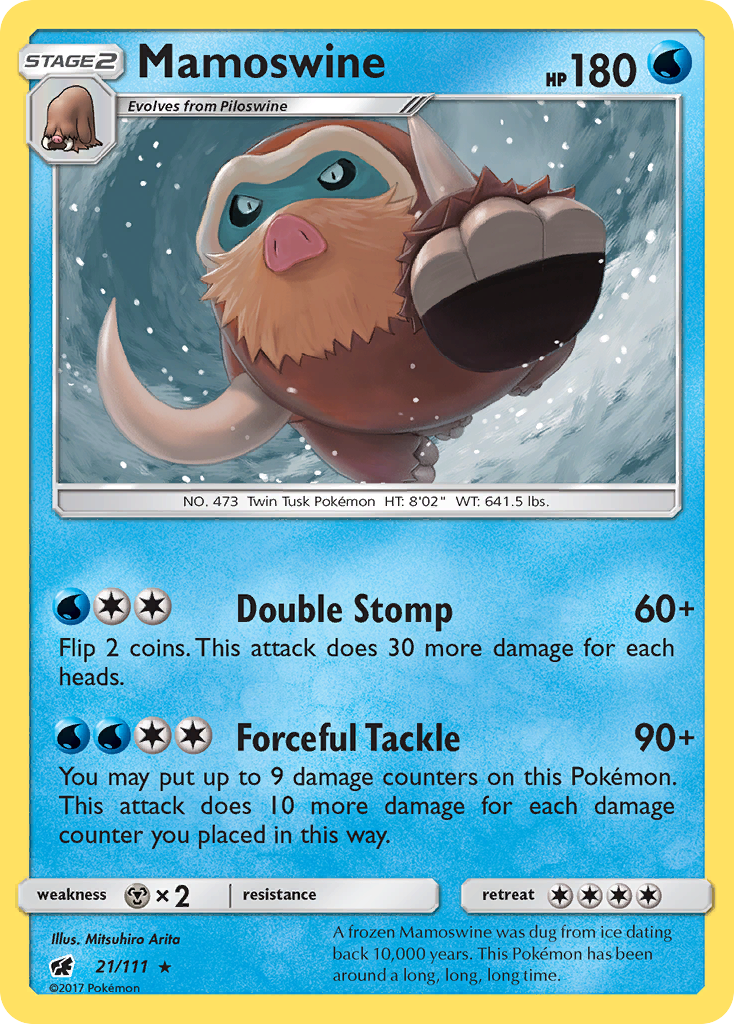 Mamoswine - Crimson Invasion SET-21