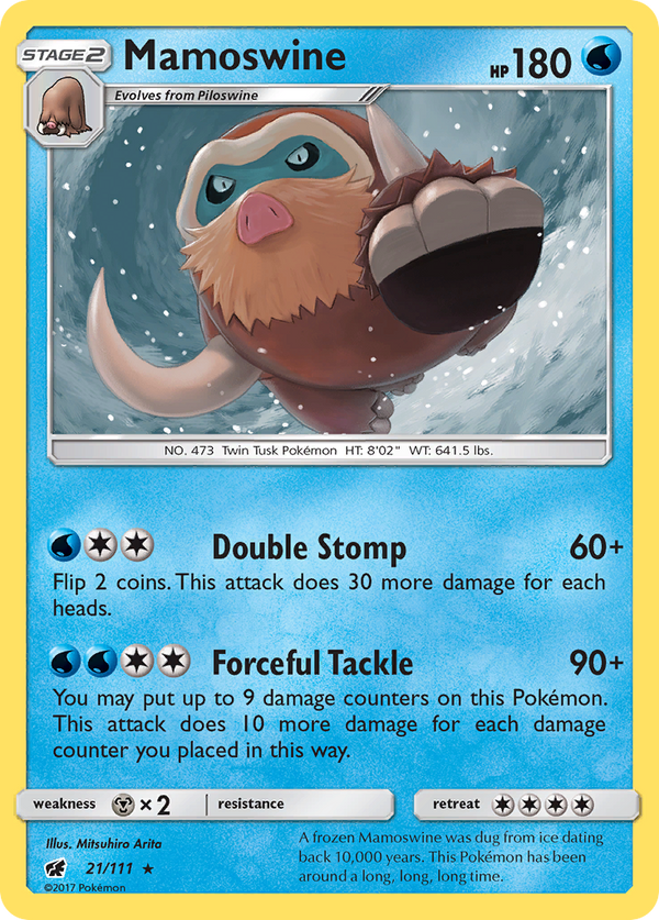 Mamoswine - Crimson Invasion SET-21