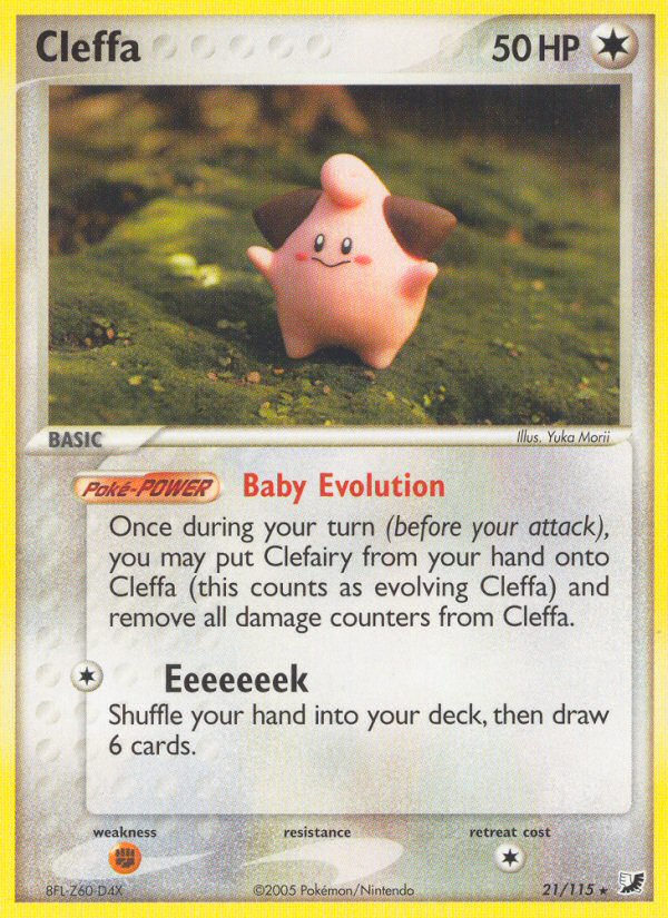 Cleffa - Unseen Forces SET-21