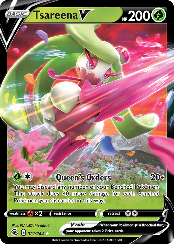 Tsareena V - Fusion Strike SET-21
