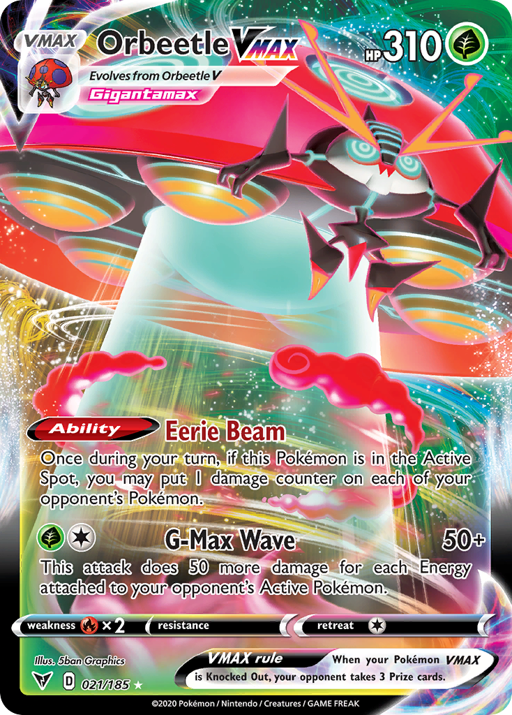 Orbeetle VMAX - Vivid Voltage SET-21