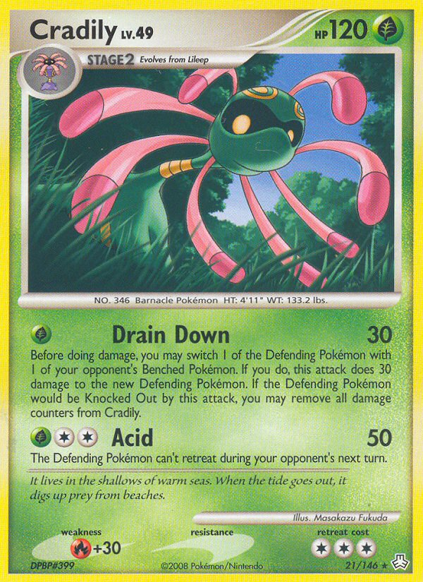 Cradily - Legends Awakened SET-21