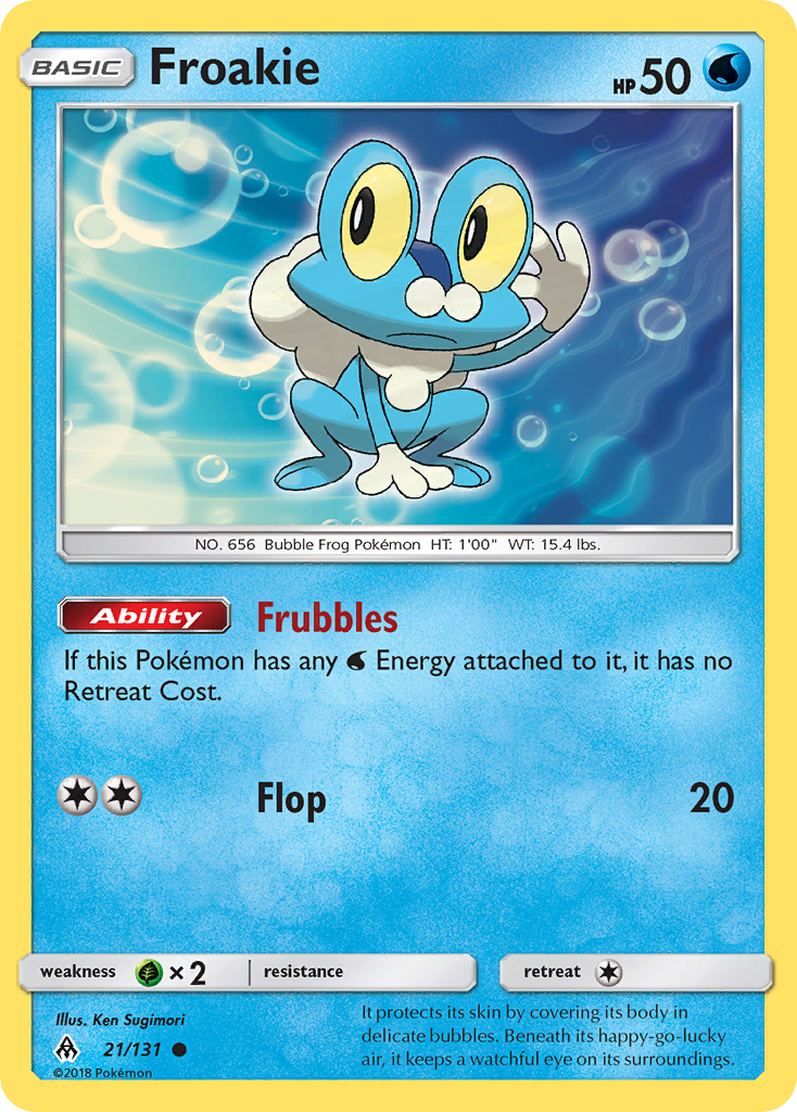 Froakie - Forbidden Light SET-21