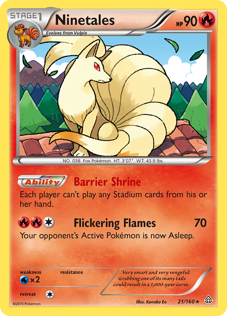 Ninetales - Primal Clash SET-21