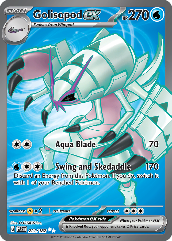 Golisopod EX - Paradox Rift SET-221