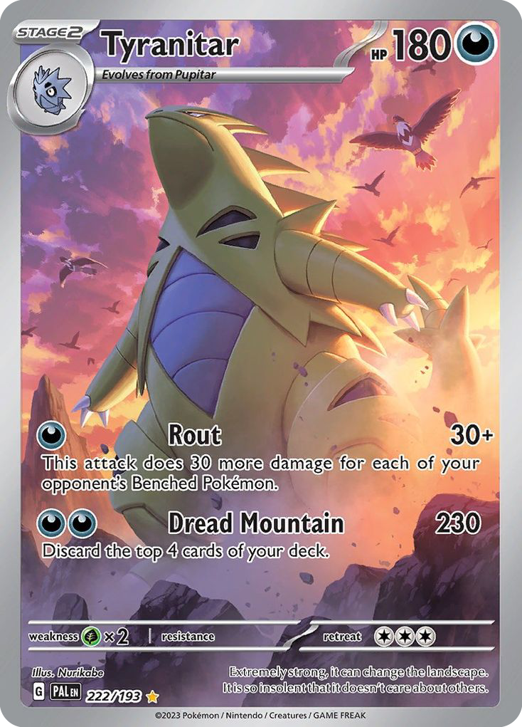 Tyranitar - Paldea Evolved SET-222