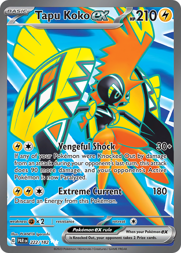 Tapu Koko EX - Paradox Rift SET-222