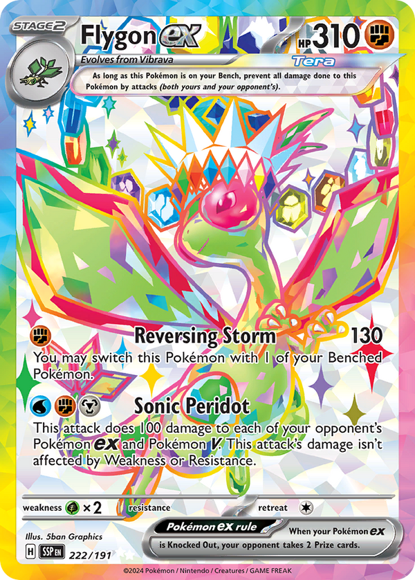 Flygon EX - Surging Sparks SET-222