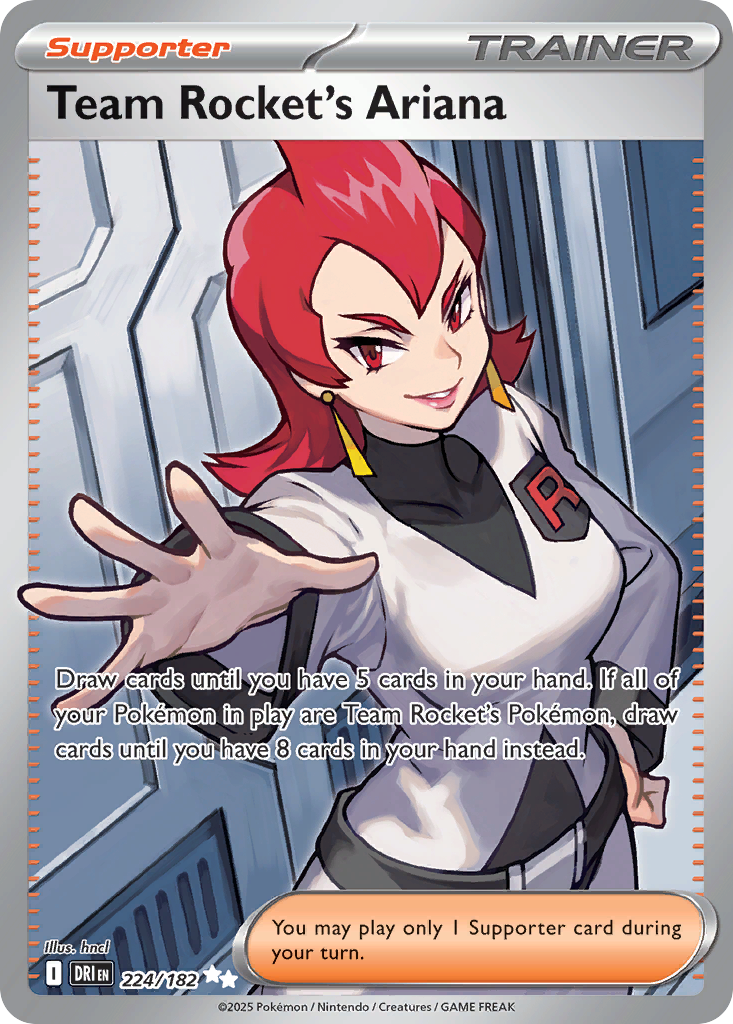 Team Rocket's Ariana - Destined Rivals SET-224