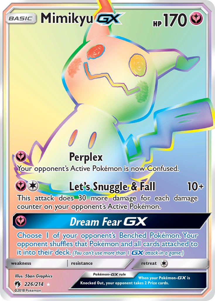 Mimikyu-GX - Lost Thunder SET-226