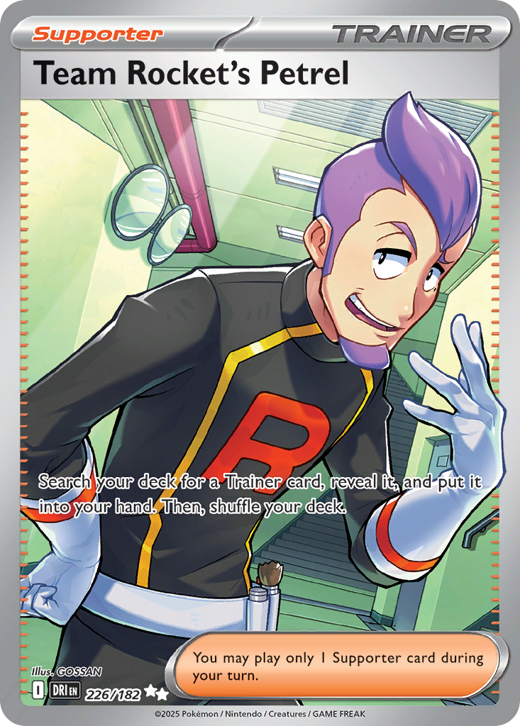 Team Rocket's Petrel - Destined Rivals SET-226