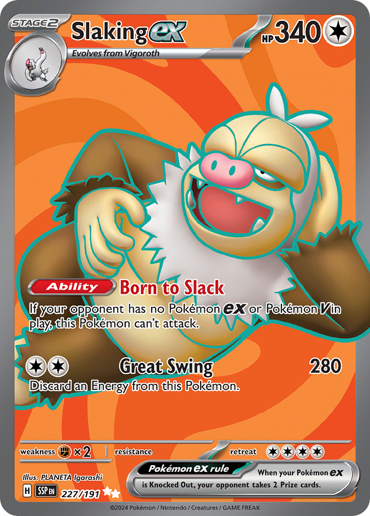 Slaking EX - Surging Sparks SET-227