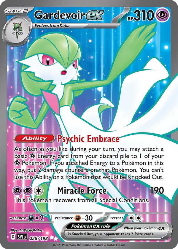 Gardevoir EX - Scarlet & Violet SET-228