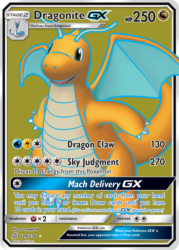 Dragonite-GX - Unified Minds SET-229
