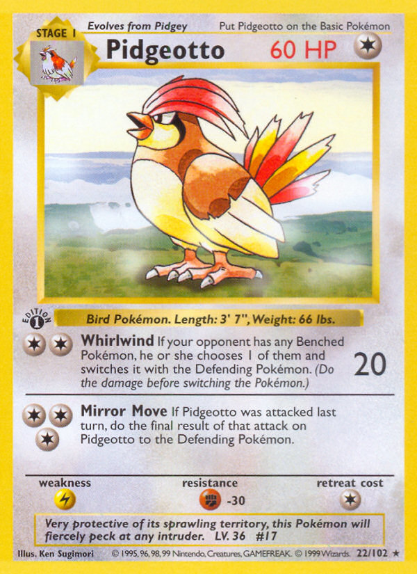 Pidgeotto - Base SET-22