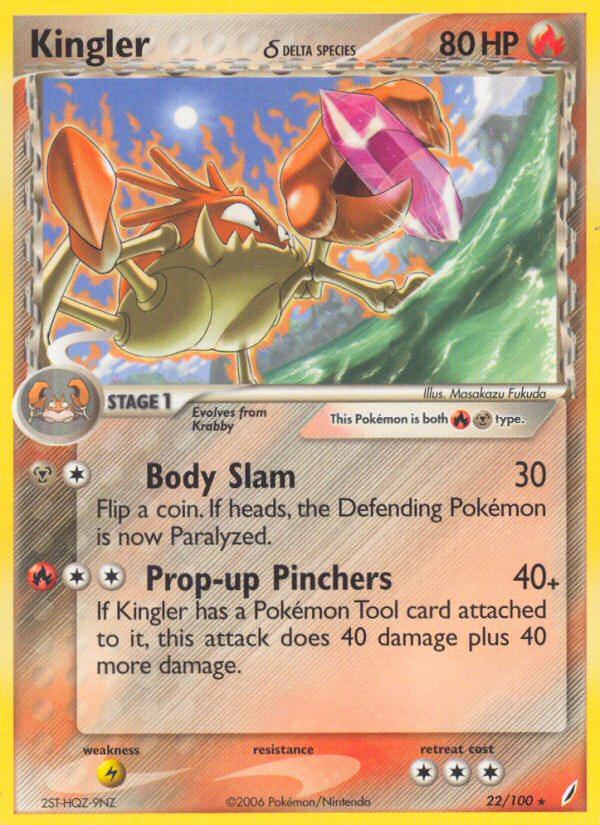 Kingler? - Crystal Guardians SET-22
