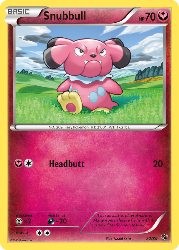 Snubbull - Kalos Starter Set SET-22