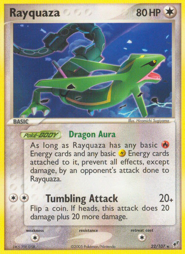 Rayquaza - Deoxys SET-22