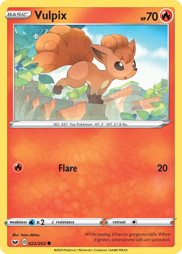 Vulpix - Sword & Shield SET-22